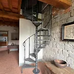 Historic Church In Tuscany With Panoramic Views