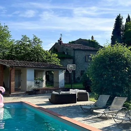 Historic Church In Tuscany With Panoramic Views Dom wakacyjny